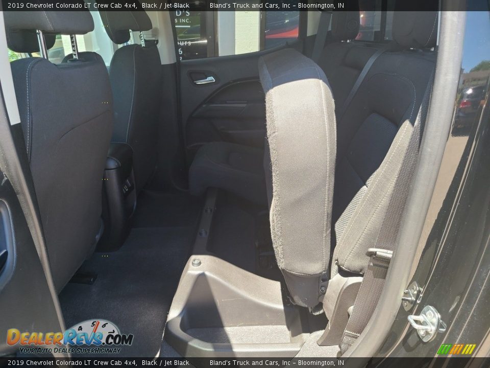 2019 Chevrolet Colorado LT Crew Cab 4x4 Black / Jet Black Photo #28