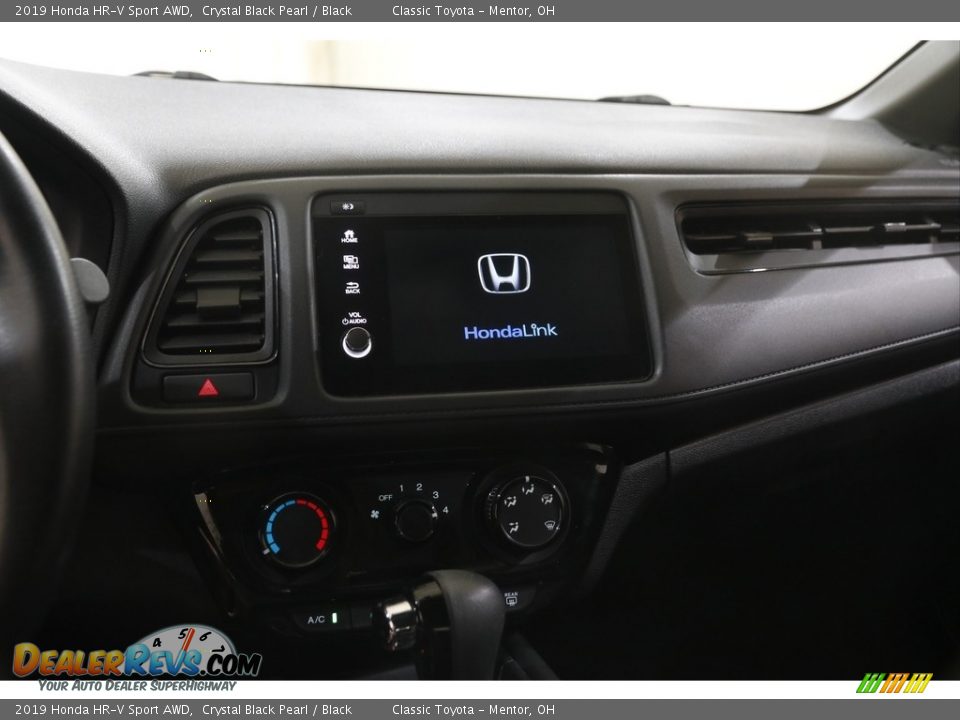 2019 Honda HR-V Sport AWD Crystal Black Pearl / Black Photo #9