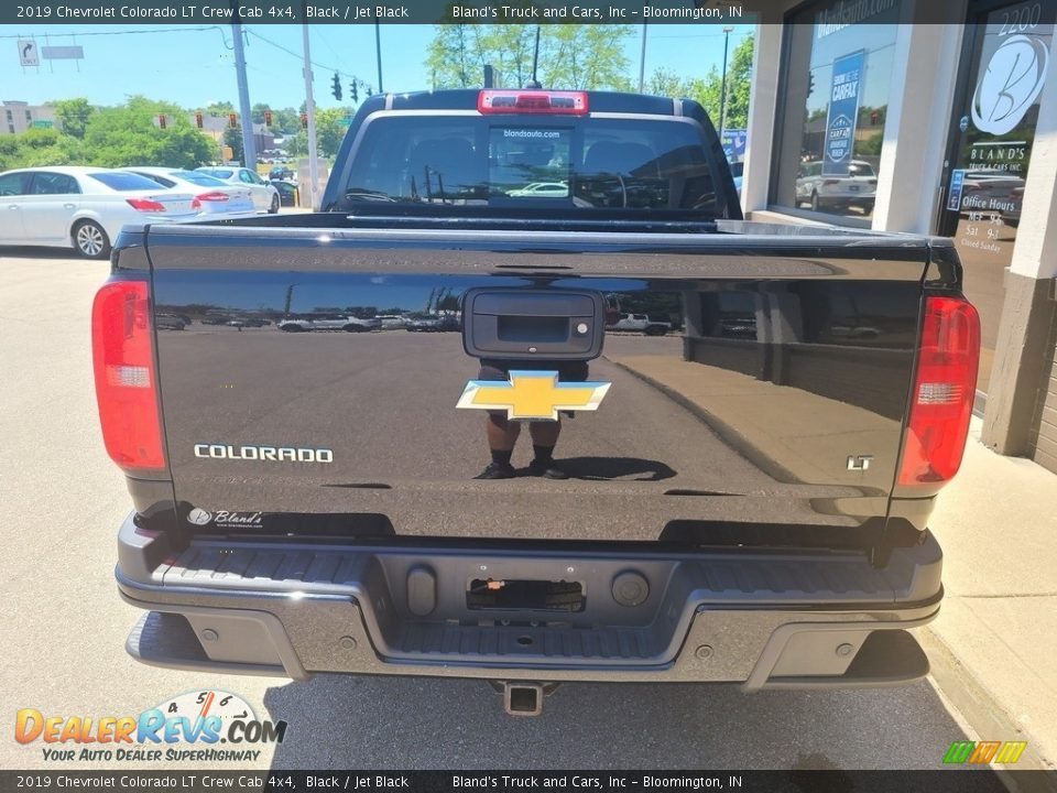 2019 Chevrolet Colorado LT Crew Cab 4x4 Black / Jet Black Photo #31