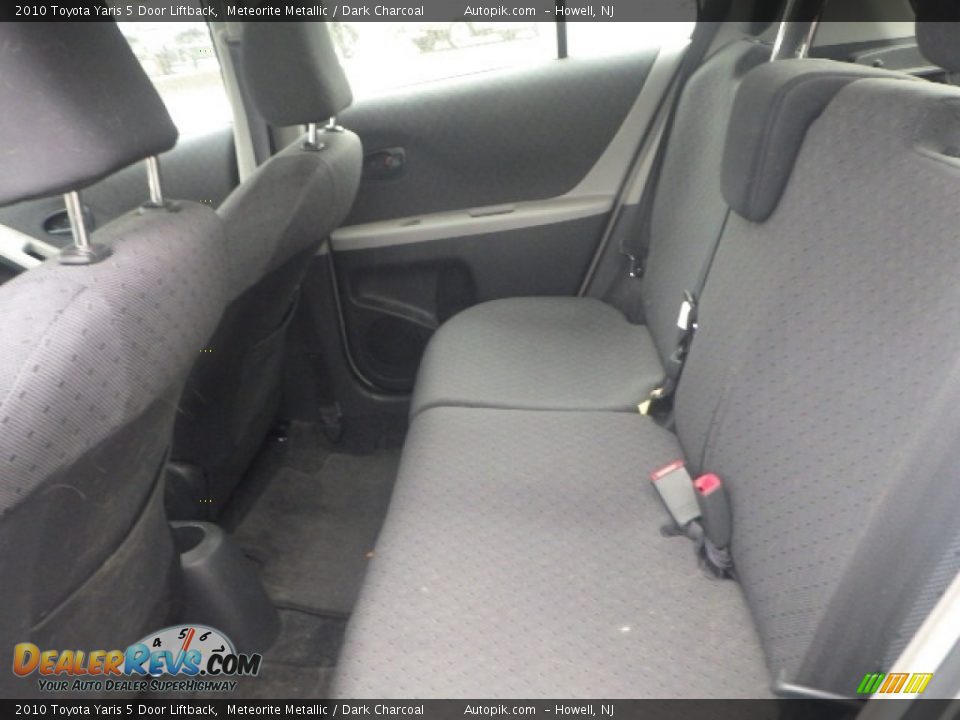 2010 Toyota Yaris 5 Door Liftback Meteorite Metallic / Dark Charcoal Photo #9