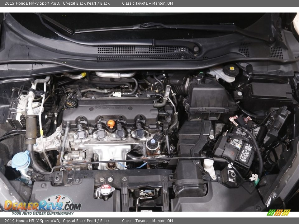 2019 Honda HR-V Sport AWD Crystal Black Pearl / Black Photo #18