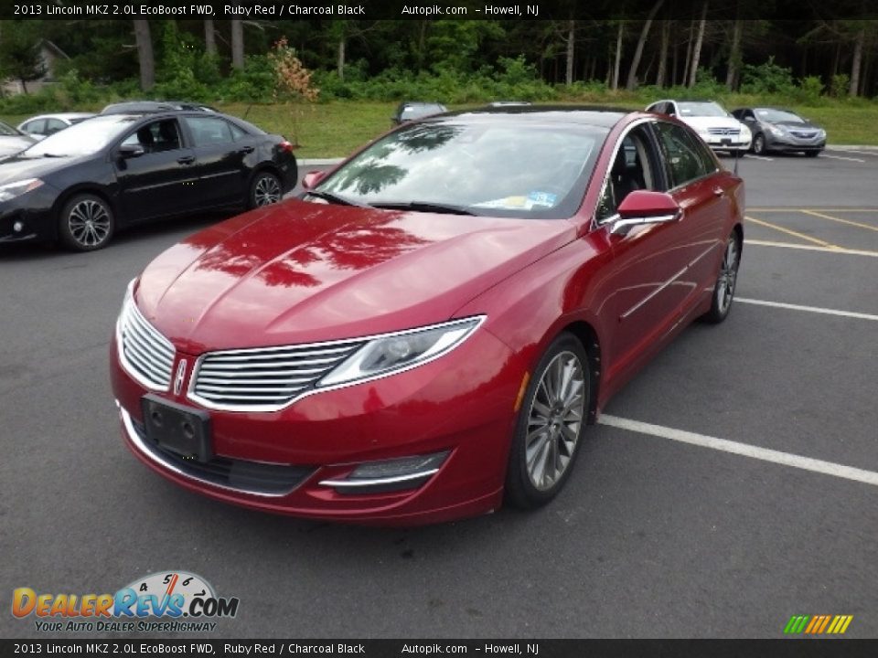 2013 Lincoln MKZ 2.0L EcoBoost FWD Ruby Red / Charcoal Black Photo #1