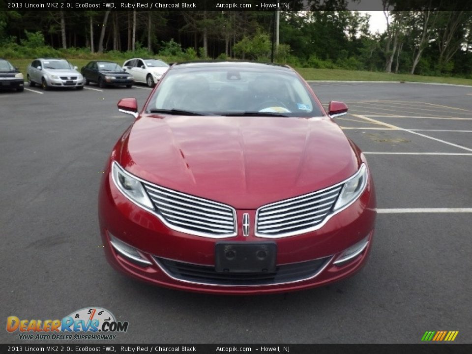2013 Lincoln MKZ 2.0L EcoBoost FWD Ruby Red / Charcoal Black Photo #2