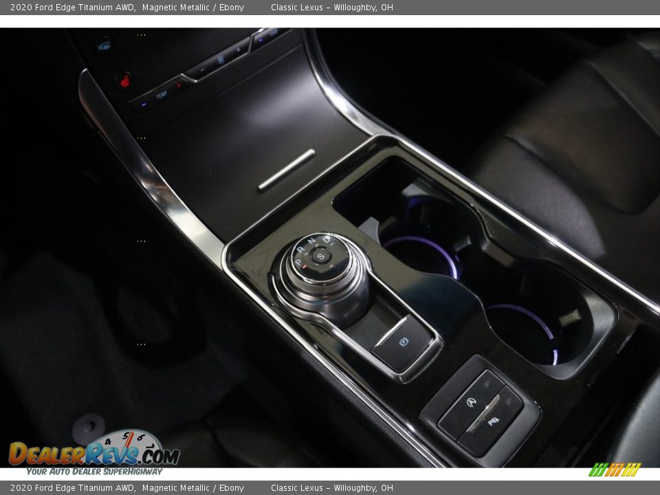 2020 Ford Edge Titanium AWD Magnetic Metallic / Ebony Photo #15