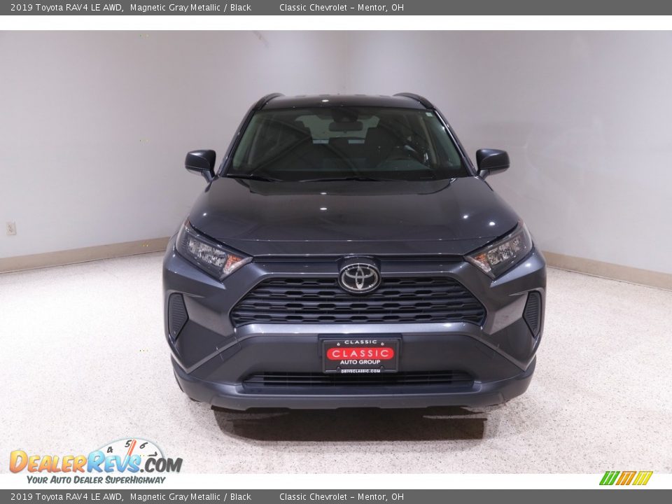 2019 Toyota RAV4 LE AWD Magnetic Gray Metallic / Black Photo #2