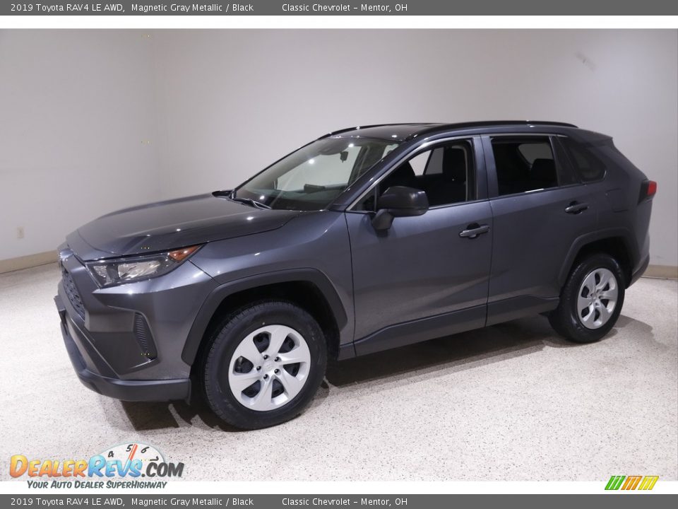 2019 Toyota RAV4 LE AWD Magnetic Gray Metallic / Black Photo #3