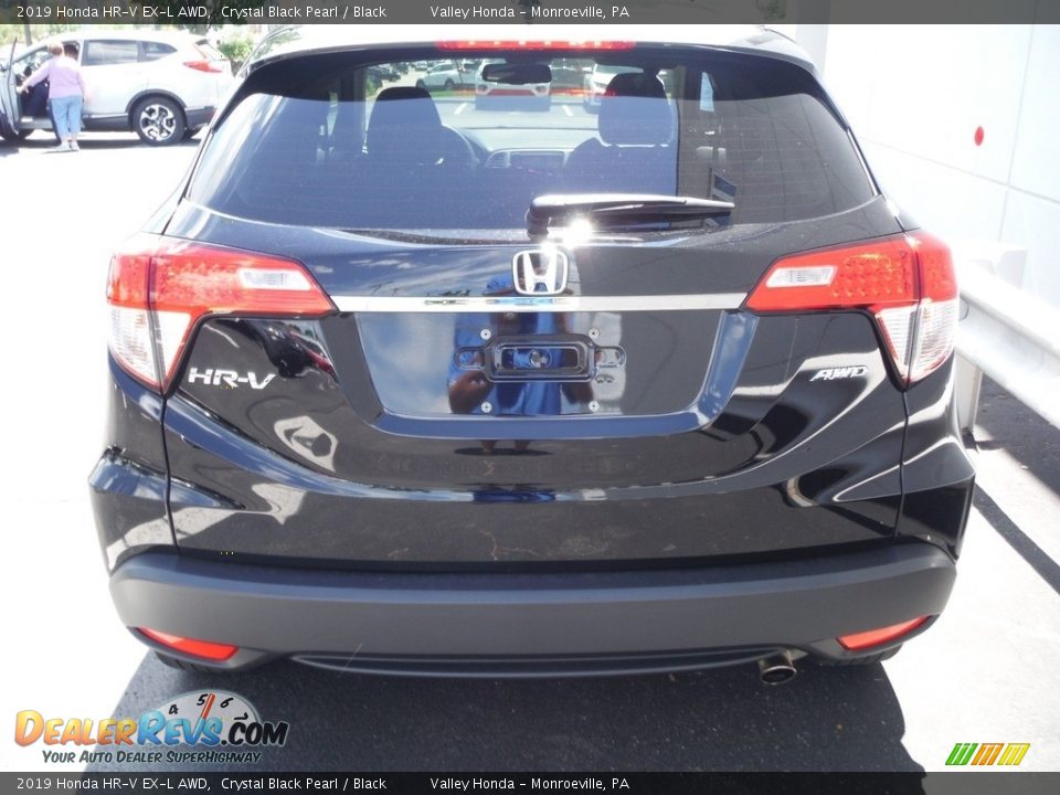 2019 Honda HR-V EX-L AWD Crystal Black Pearl / Black Photo #9