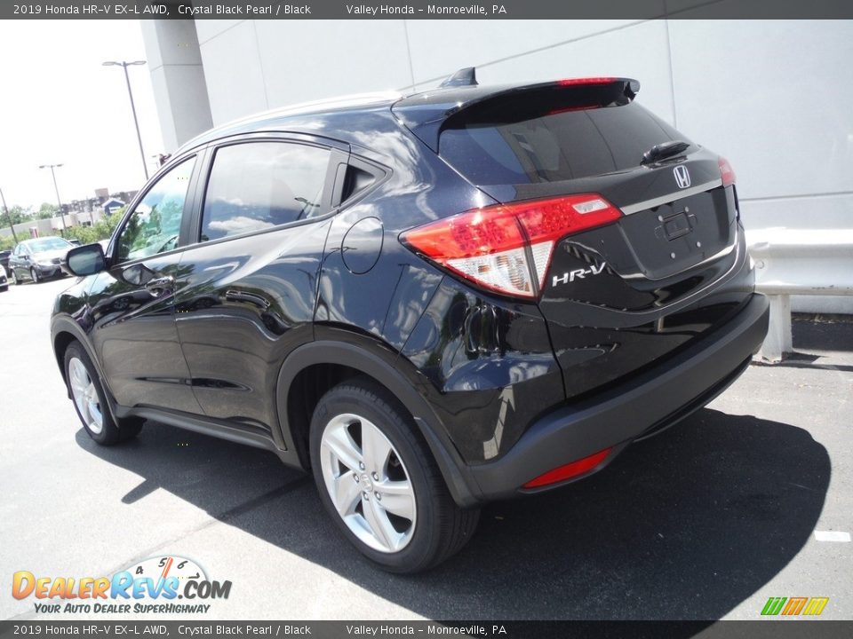 2019 Honda HR-V EX-L AWD Crystal Black Pearl / Black Photo #10