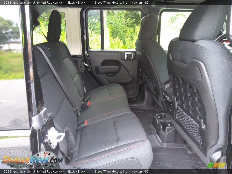 2022 Jeep Wrangler Unlimited Rubicon 4x4 Black / Black Photo #16