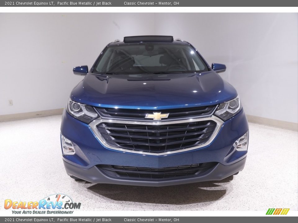 2021 Chevrolet Equinox LT Pacific Blue Metallic / Jet Black Photo #2