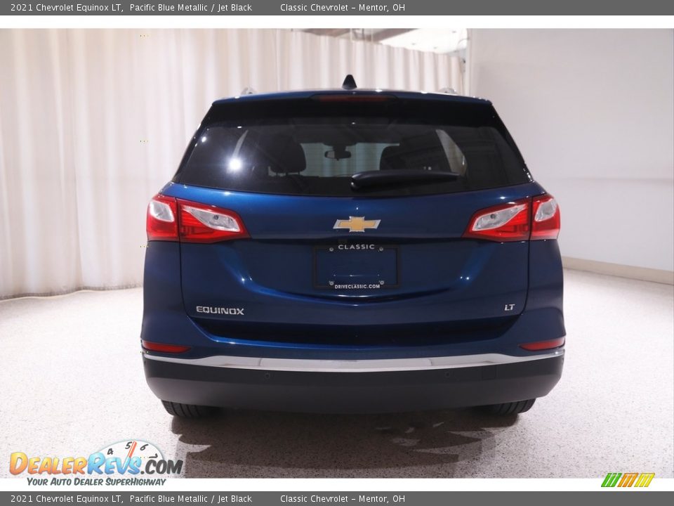 2021 Chevrolet Equinox LT Pacific Blue Metallic / Jet Black Photo #17