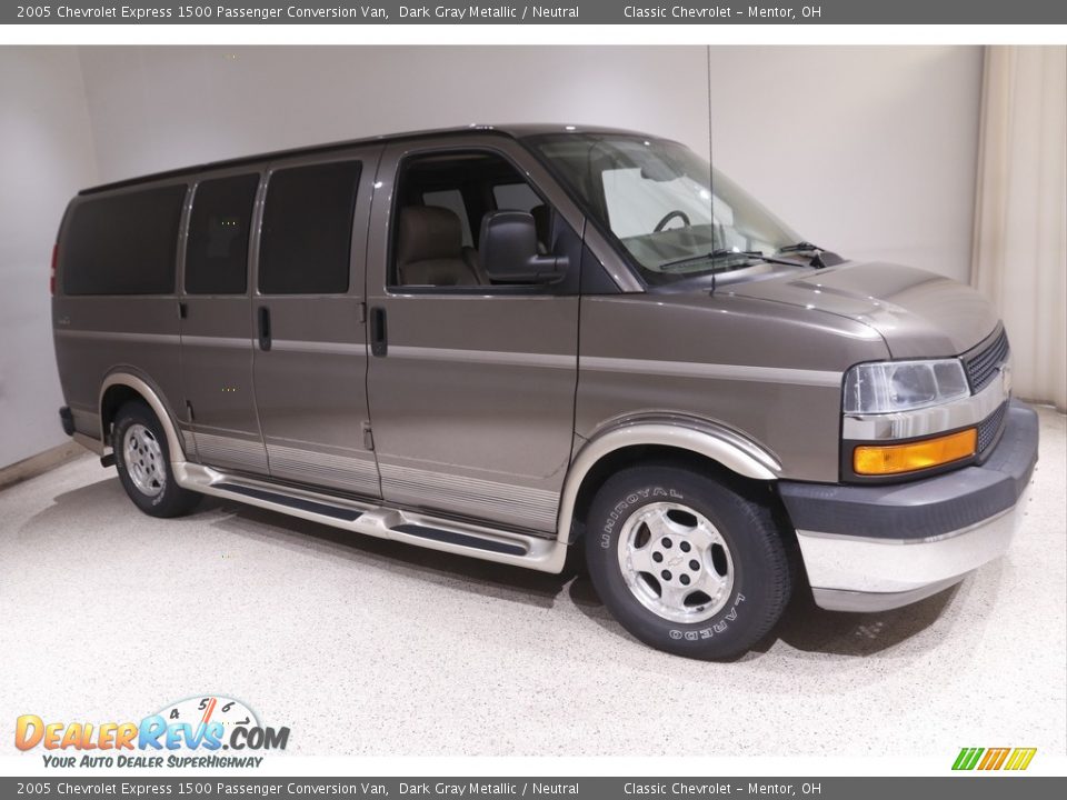 2005 Chevrolet Express 1500 Passenger Conversion Van Dark Gray Metallic / Neutral Photo #1