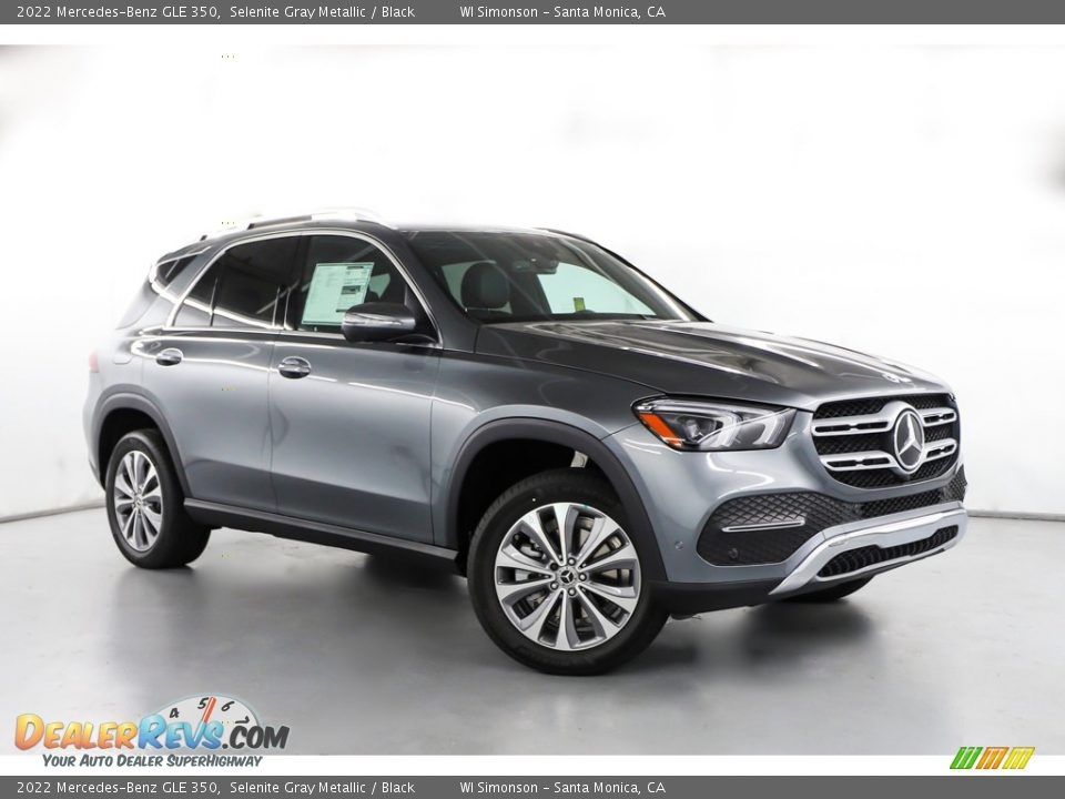 2022 Mercedes-Benz GLE 350 Selenite Gray Metallic / Black Photo #2