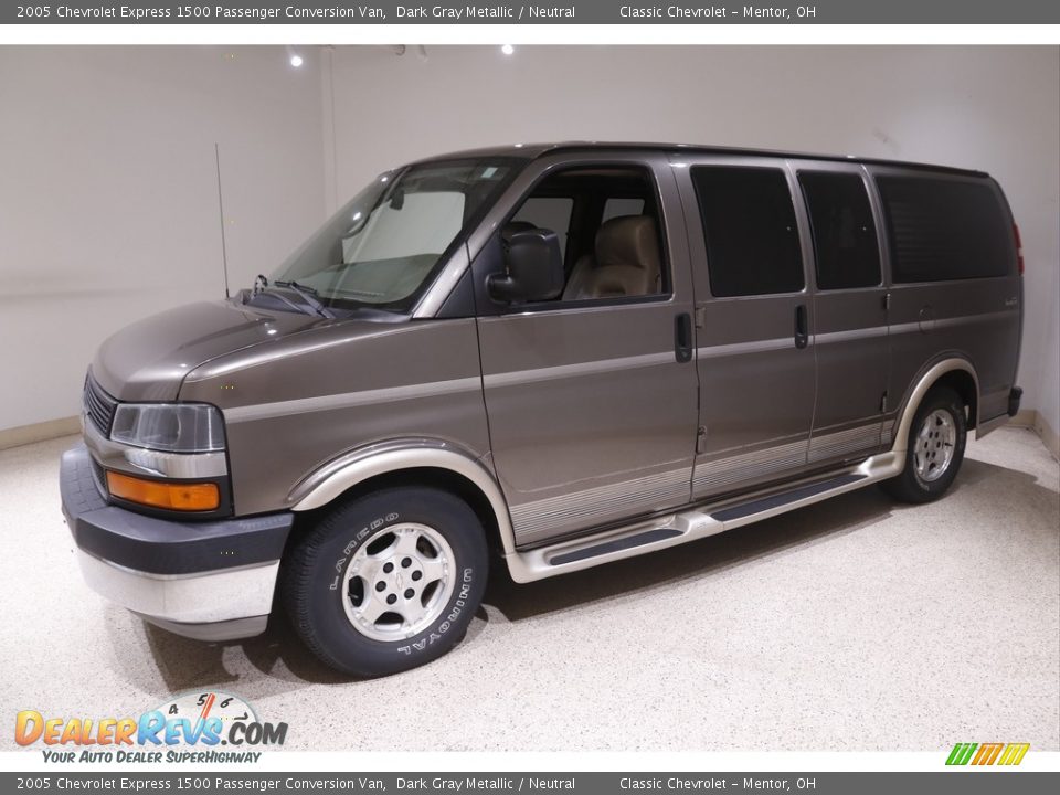 2005 Chevrolet Express 1500 Passenger Conversion Van Dark Gray Metallic / Neutral Photo #3