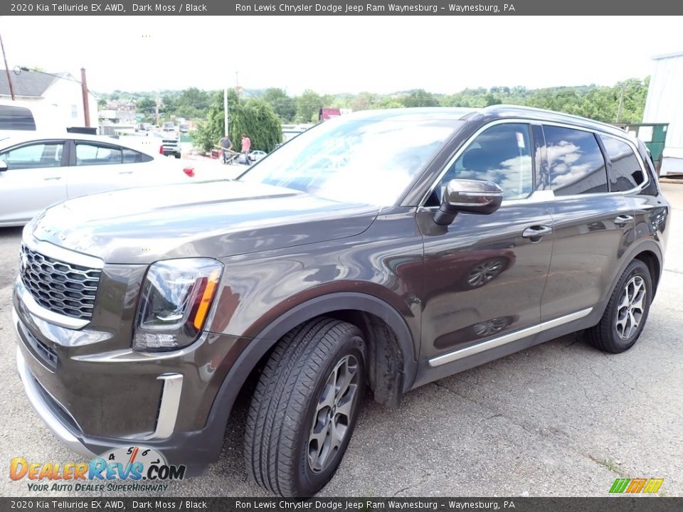 2020 Kia Telluride EX AWD Dark Moss / Black Photo #1