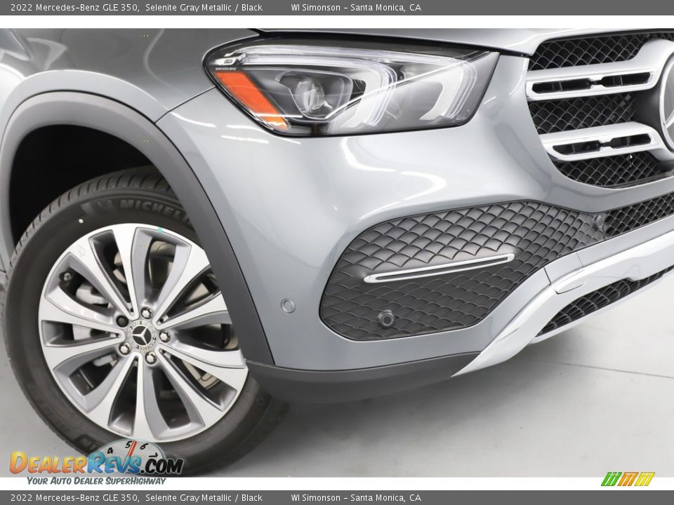 2022 Mercedes-Benz GLE 350 Selenite Gray Metallic / Black Photo #3