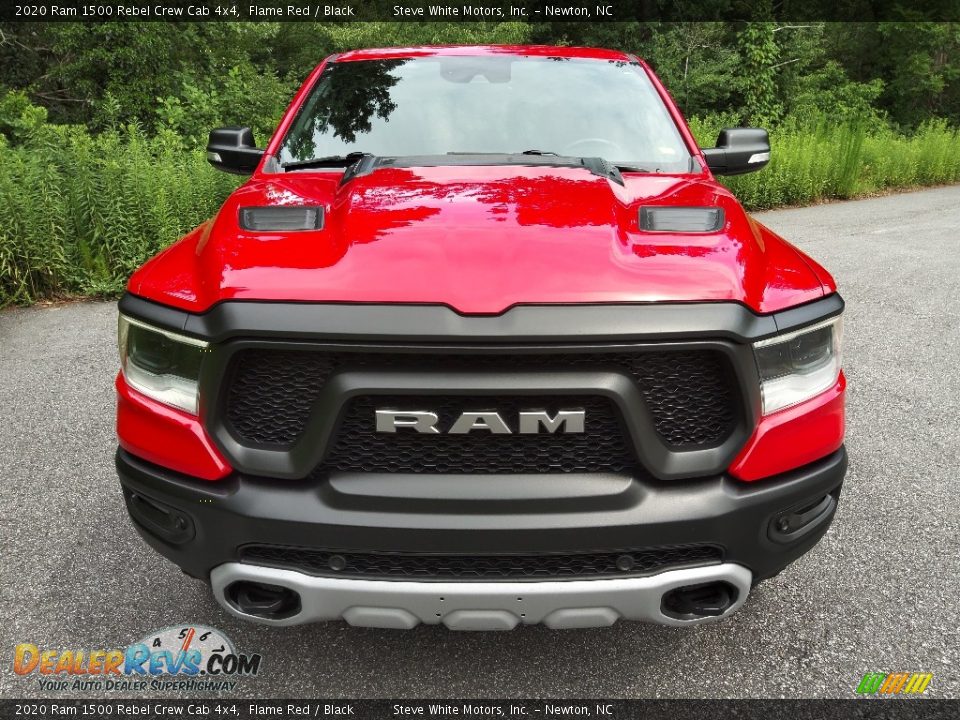 2020 Ram 1500 Rebel Crew Cab 4x4 Flame Red / Black Photo #3