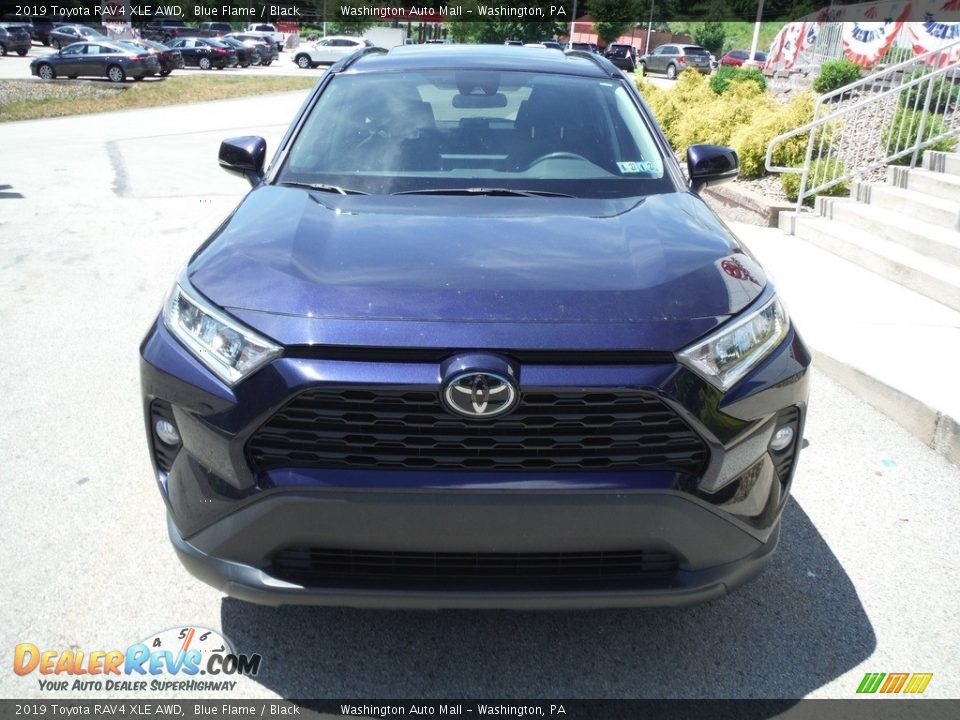 2019 Toyota RAV4 XLE AWD Blue Flame / Black Photo #4