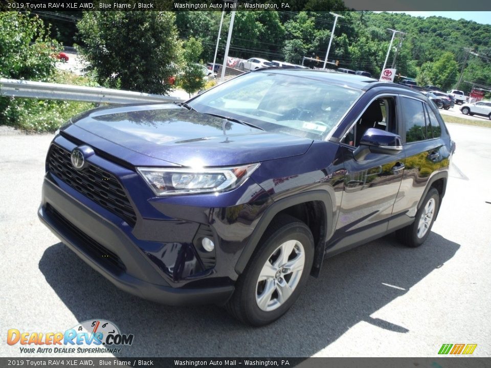 2019 Toyota RAV4 XLE AWD Blue Flame / Black Photo #5