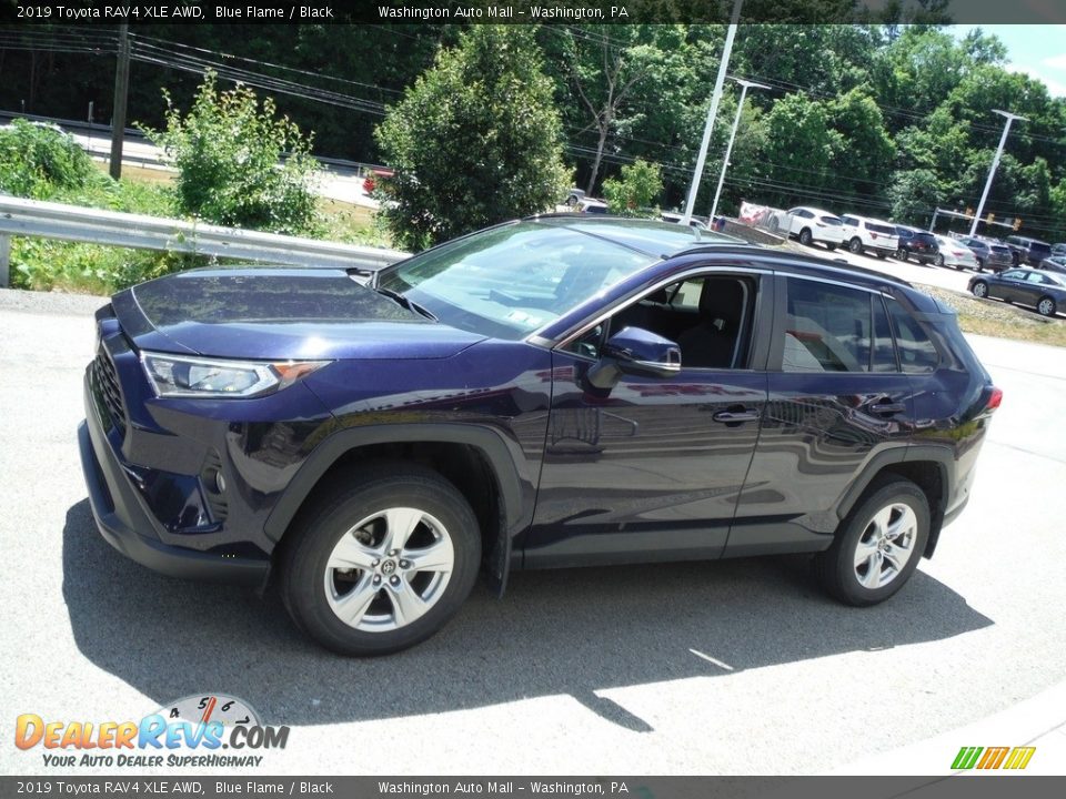 2019 Toyota RAV4 XLE AWD Blue Flame / Black Photo #6