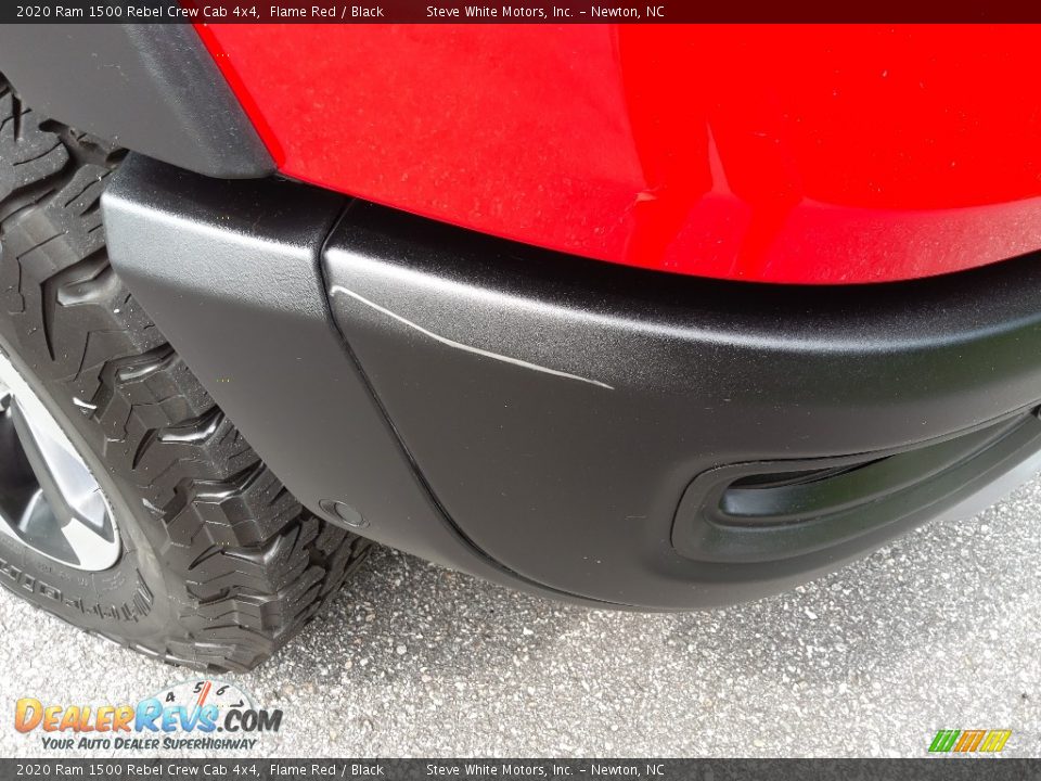 2020 Ram 1500 Rebel Crew Cab 4x4 Flame Red / Black Photo #6