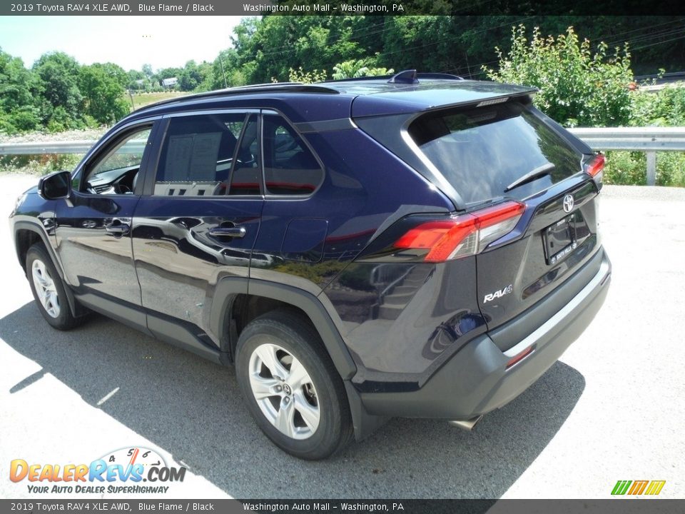 2019 Toyota RAV4 XLE AWD Blue Flame / Black Photo #7