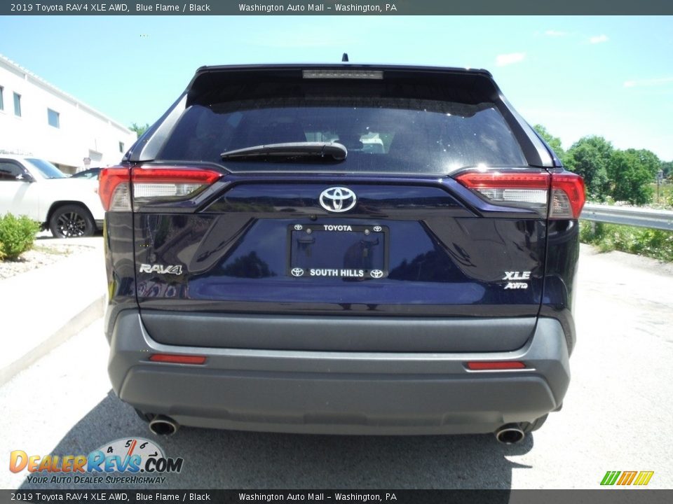 2019 Toyota RAV4 XLE AWD Blue Flame / Black Photo #8