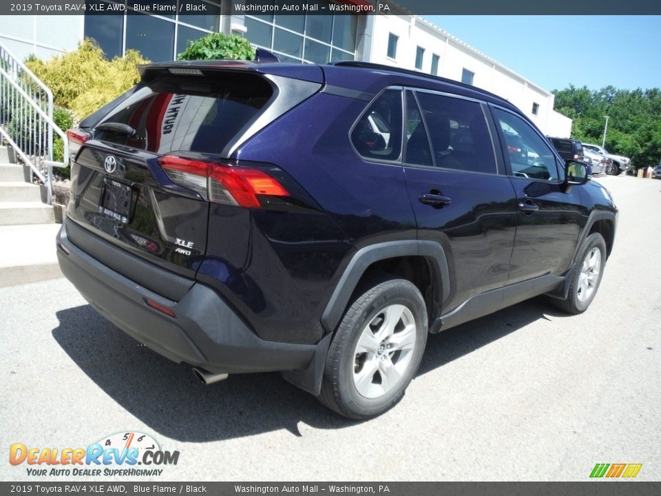 2019 Toyota RAV4 XLE AWD Blue Flame / Black Photo #10