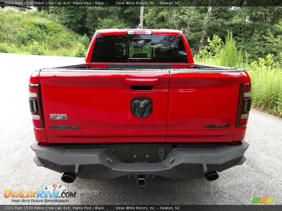 2020 Ram 1500 Rebel Crew Cab 4x4 Flame Red / Black Photo #9