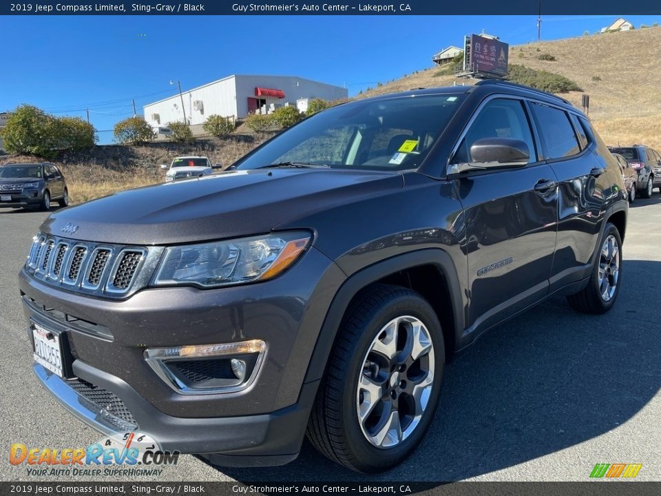 2019 Jeep Compass Limited Sting-Gray / Black Photo #3