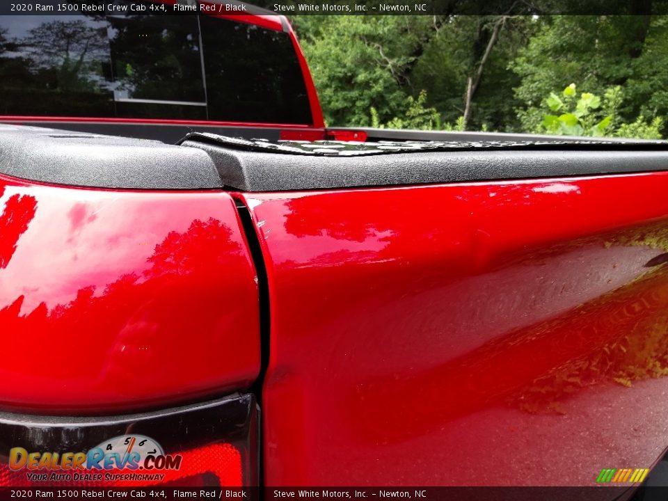 2020 Ram 1500 Rebel Crew Cab 4x4 Flame Red / Black Photo #11