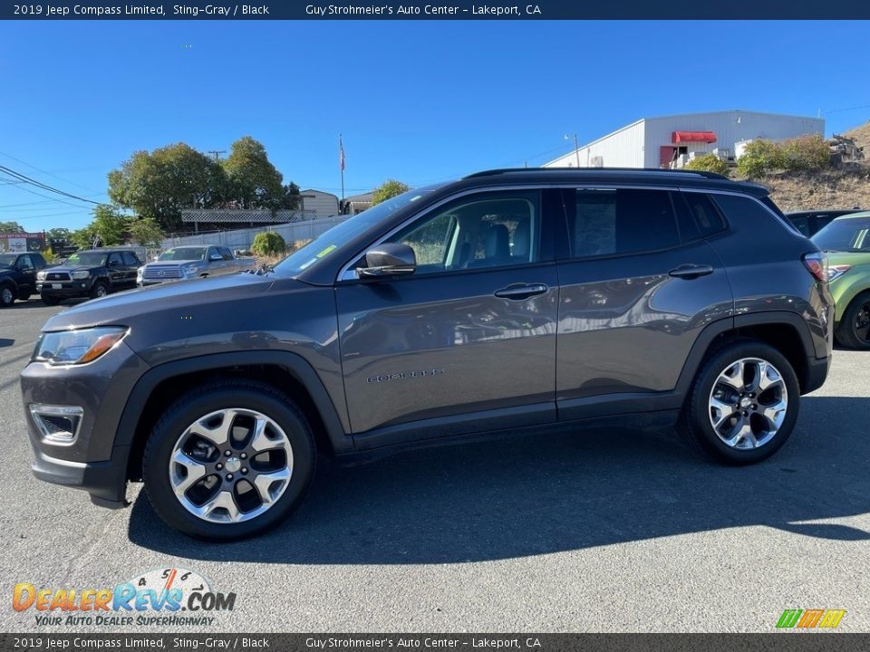 2019 Jeep Compass Limited Sting-Gray / Black Photo #4