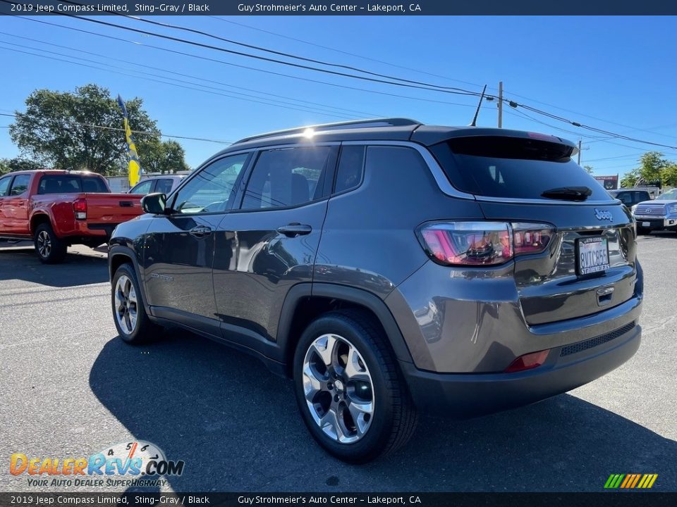 2019 Jeep Compass Limited Sting-Gray / Black Photo #5