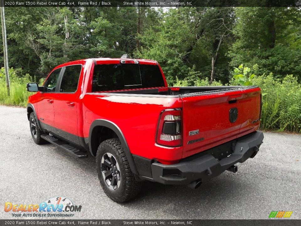 2020 Ram 1500 Rebel Crew Cab 4x4 Flame Red / Black Photo #14