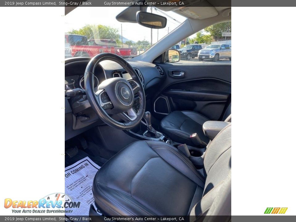 2019 Jeep Compass Limited Sting-Gray / Black Photo #9