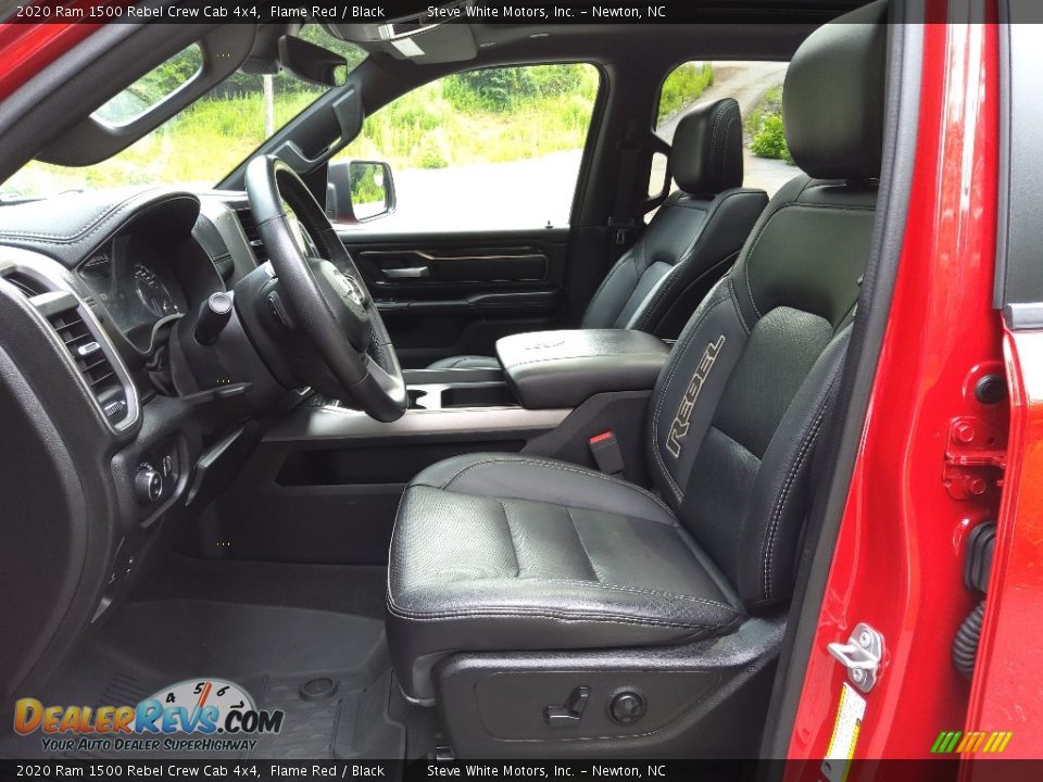 Front Seat of 2020 Ram 1500 Rebel Crew Cab 4x4 Photo #16