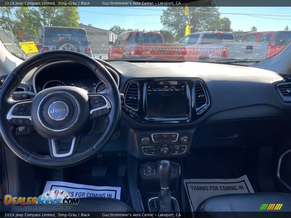 2019 Jeep Compass Limited Sting-Gray / Black Photo #10