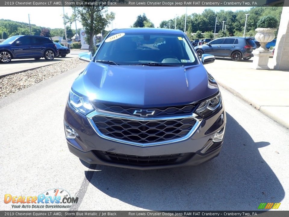 2019 Chevrolet Equinox LT AWD Storm Blue Metallic / Jet Black Photo #3