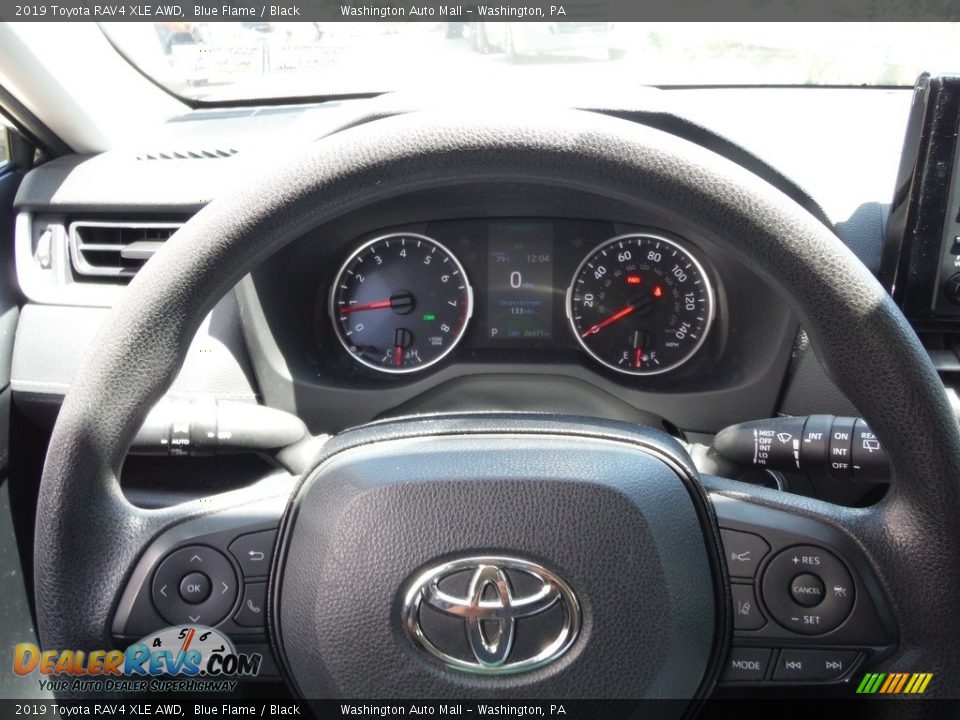 2019 Toyota RAV4 XLE AWD Blue Flame / Black Photo #21