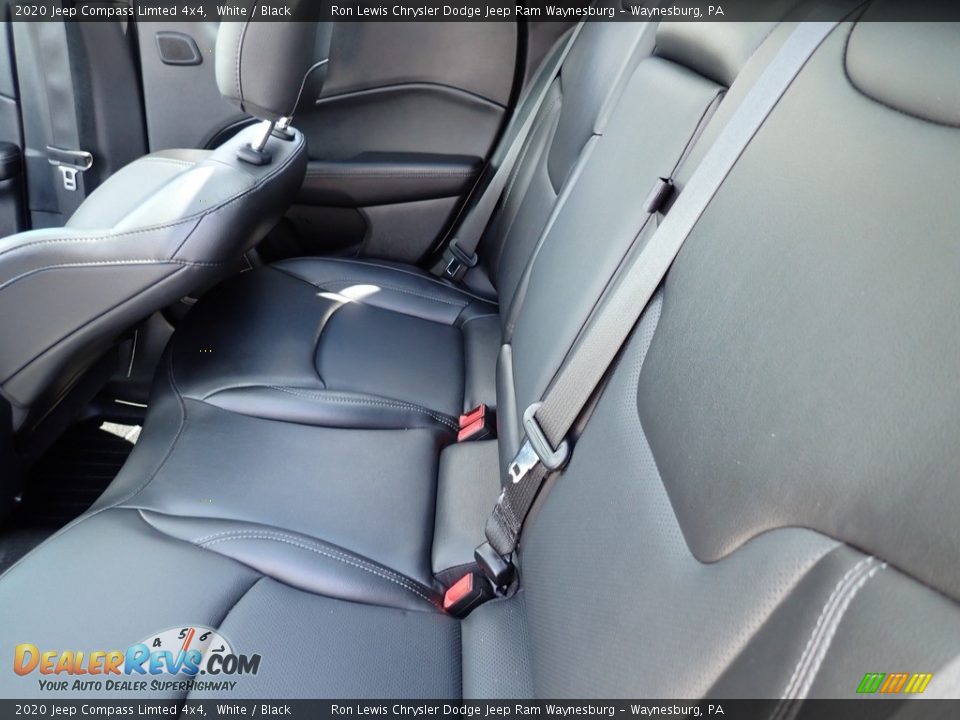 2020 Jeep Compass Limted 4x4 White / Black Photo #12