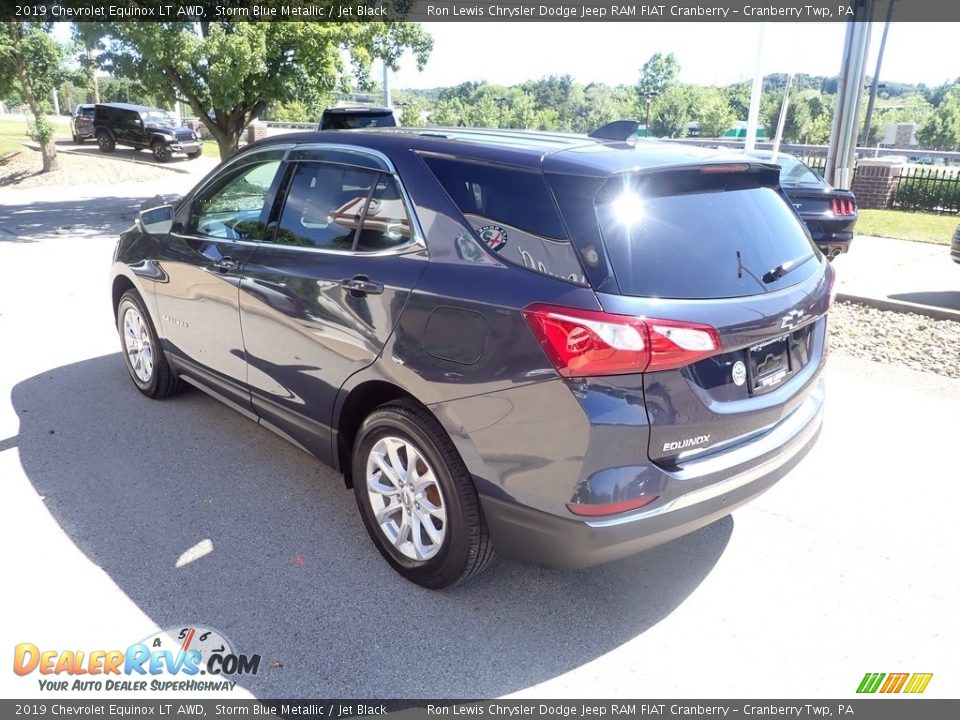 2019 Chevrolet Equinox LT AWD Storm Blue Metallic / Jet Black Photo #6