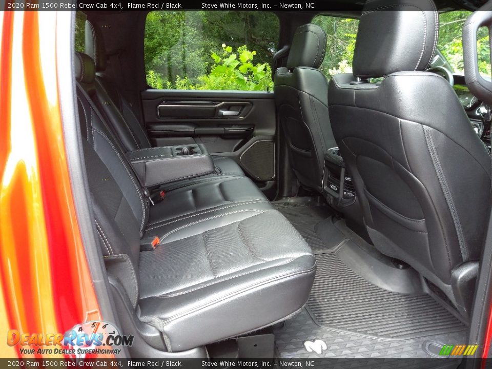 Rear Seat of 2020 Ram 1500 Rebel Crew Cab 4x4 Photo #21
