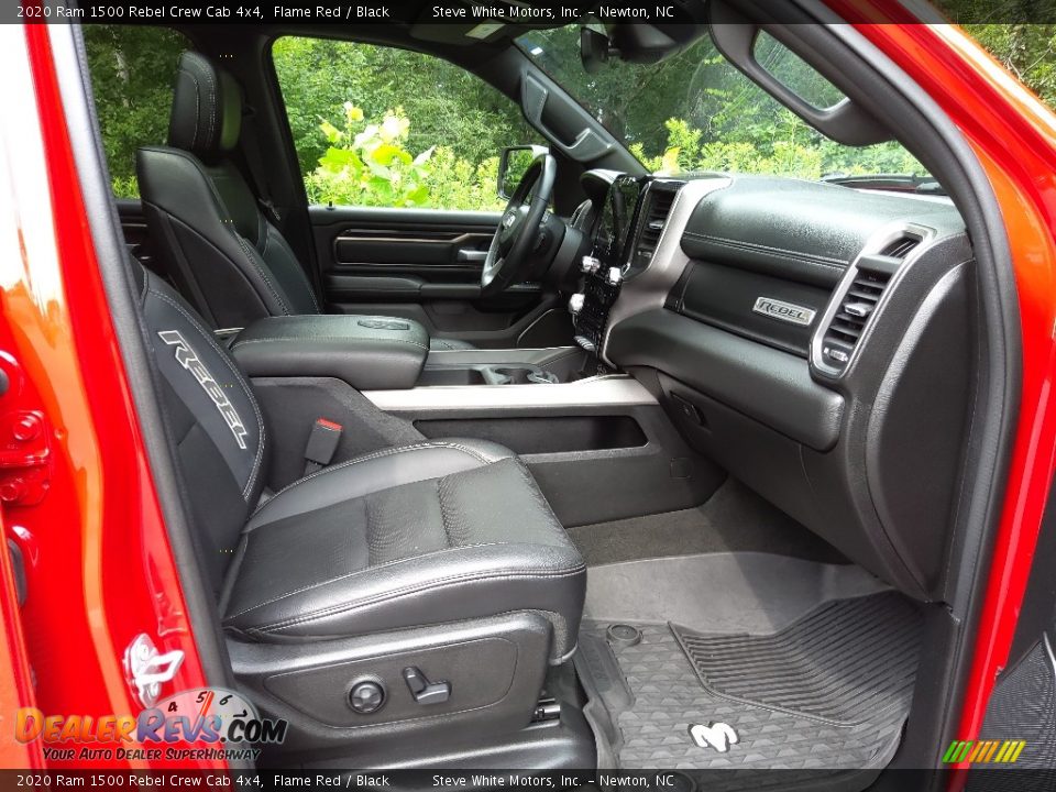 Front Seat of 2020 Ram 1500 Rebel Crew Cab 4x4 Photo #22