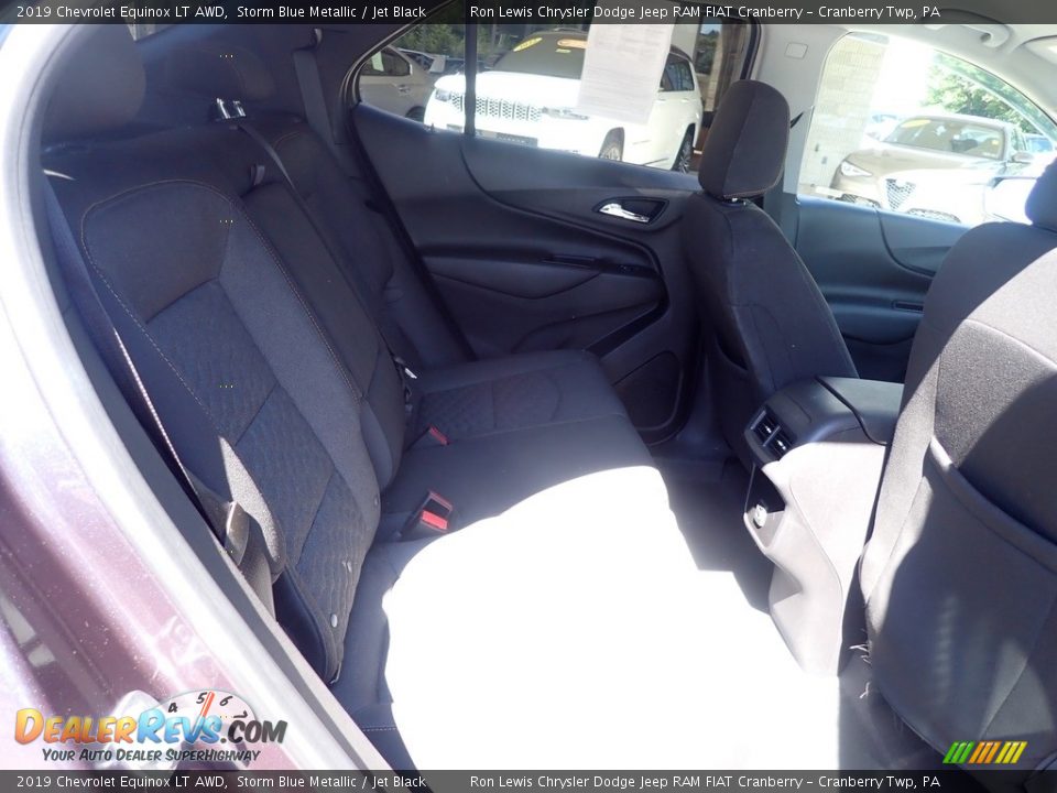 2019 Chevrolet Equinox LT AWD Storm Blue Metallic / Jet Black Photo #10