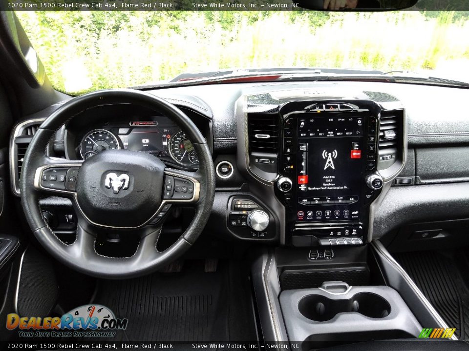 Dashboard of 2020 Ram 1500 Rebel Crew Cab 4x4 Photo #23