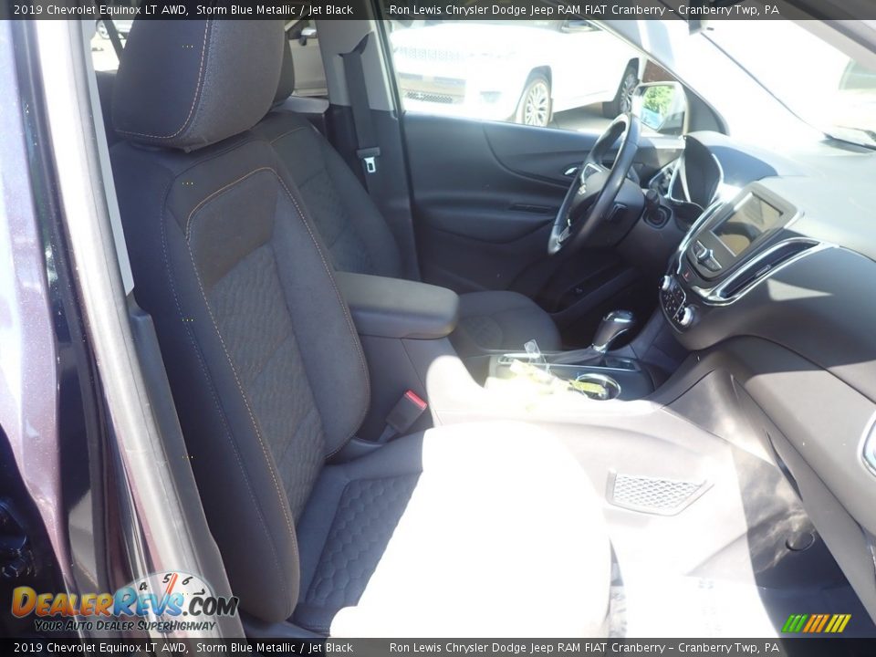 2019 Chevrolet Equinox LT AWD Storm Blue Metallic / Jet Black Photo #11