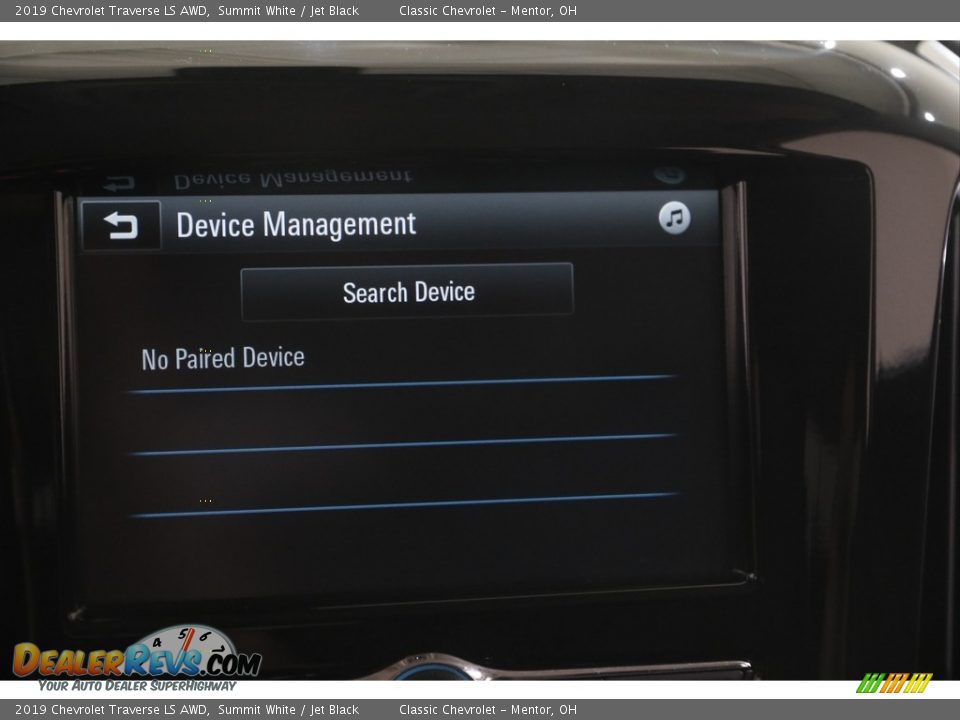 2019 Chevrolet Traverse LS AWD Summit White / Jet Black Photo #11