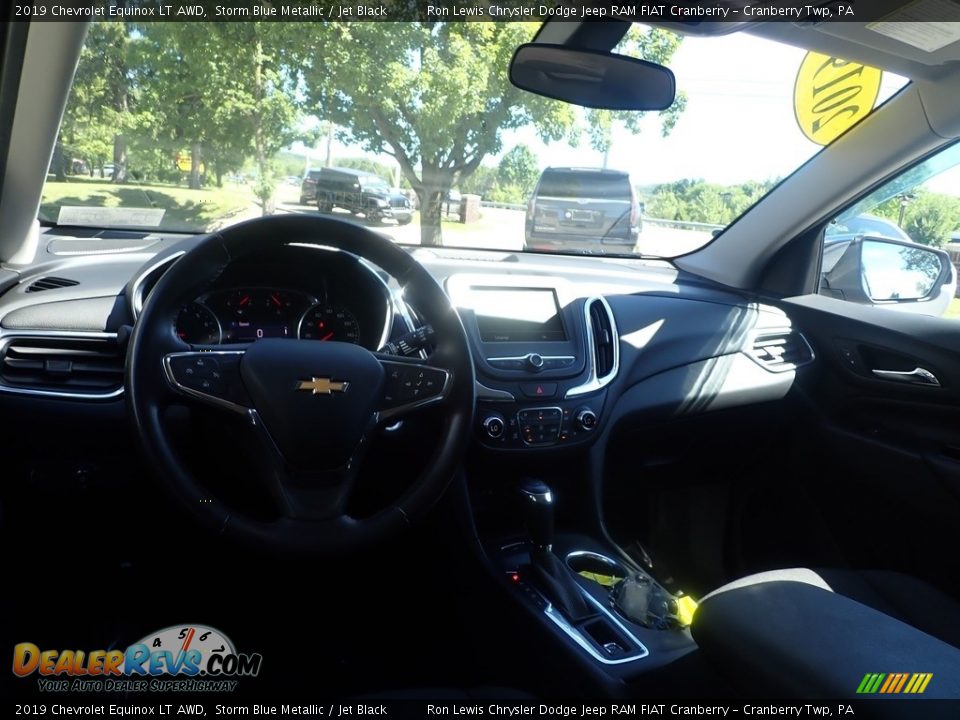 2019 Chevrolet Equinox LT AWD Storm Blue Metallic / Jet Black Photo #13