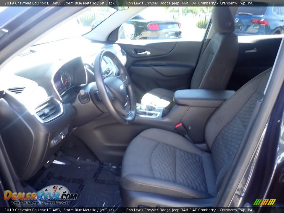 2019 Chevrolet Equinox LT AWD Storm Blue Metallic / Jet Black Photo #14