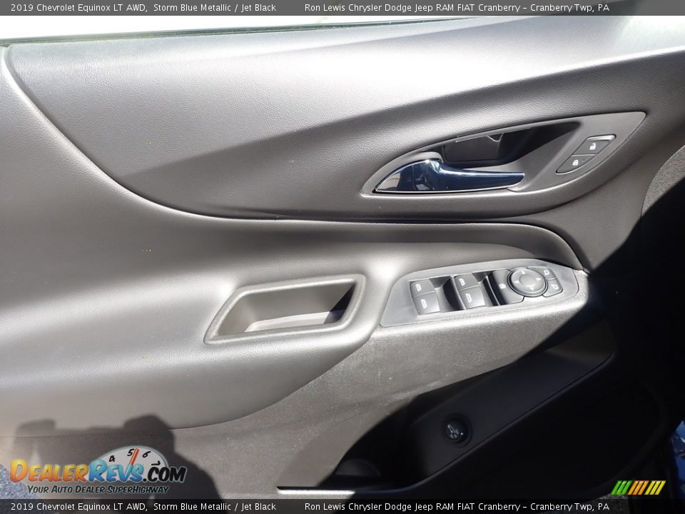 2019 Chevrolet Equinox LT AWD Storm Blue Metallic / Jet Black Photo #15
